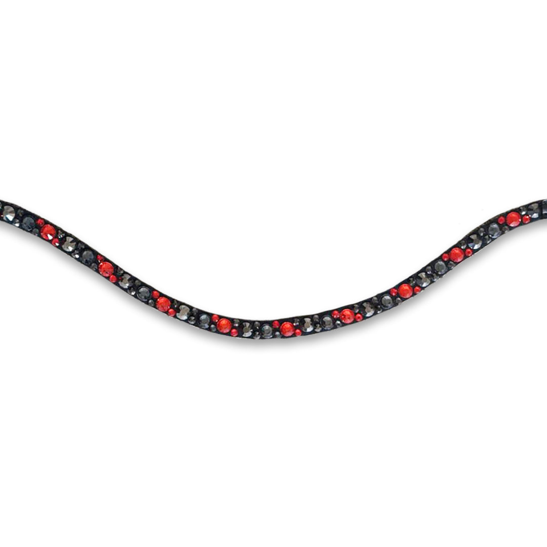 Crimson Red Browband