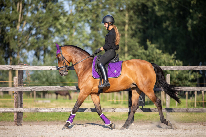 Purple Amethyst Saddle Pad