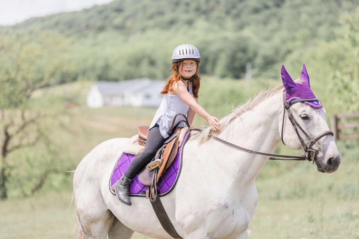 Purple Amethyst Saddle Pad