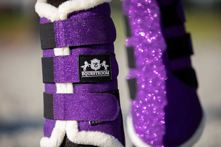 Purple Amethyst Saddle Pad Set