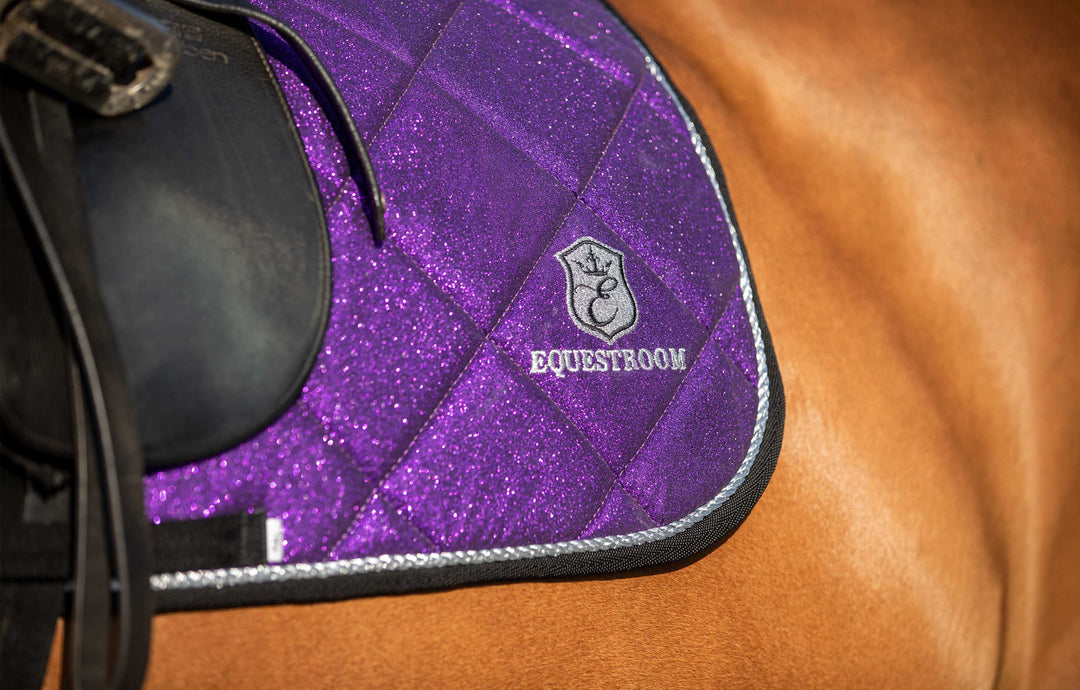 Purple Amethyst Saddle Pad