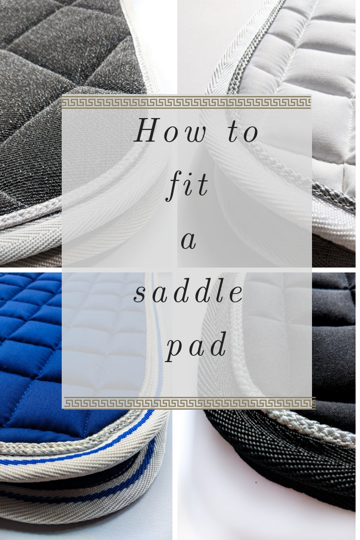HOW TO FIT A SADDLE PAD
