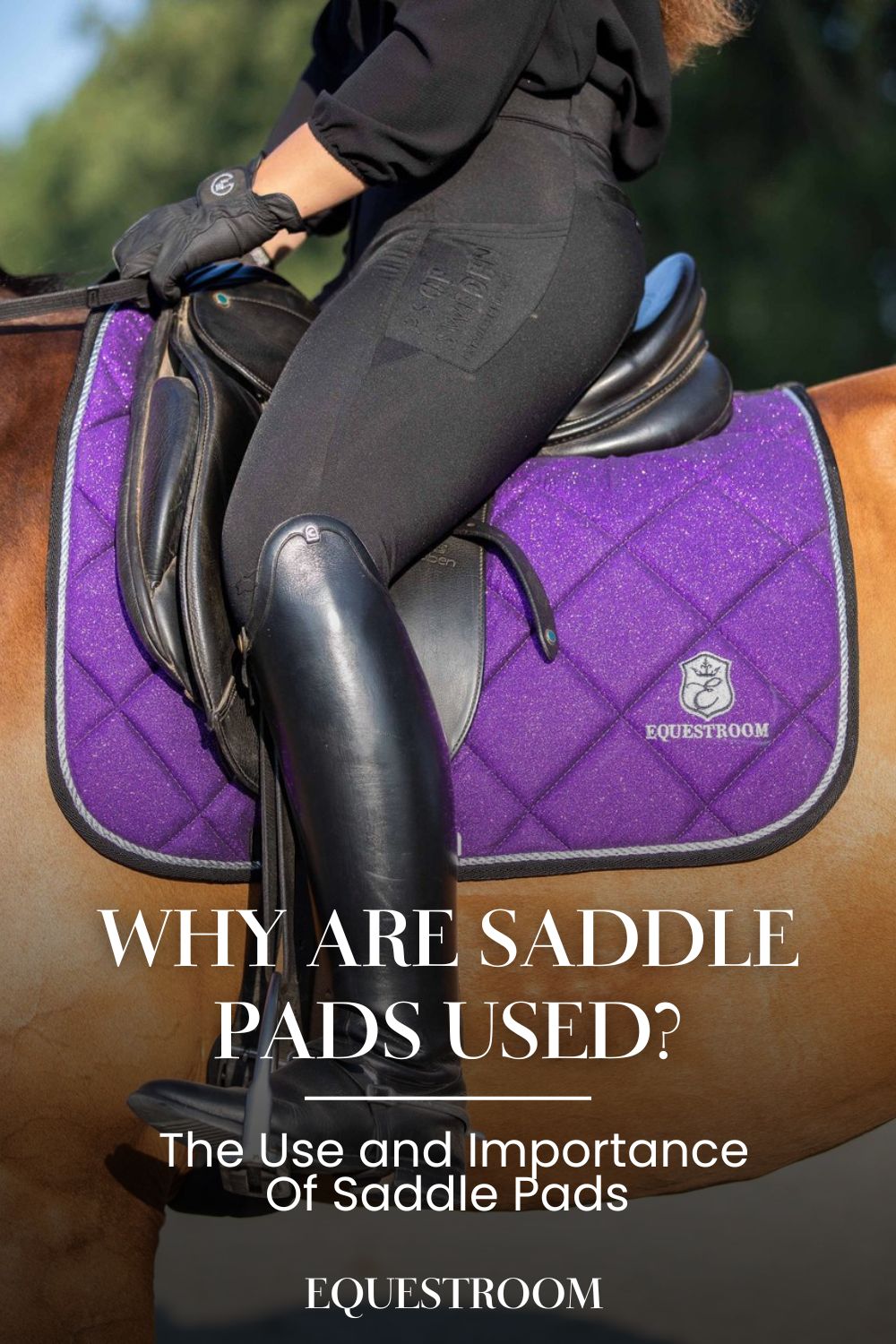 Why Are Saddle Pads Used?