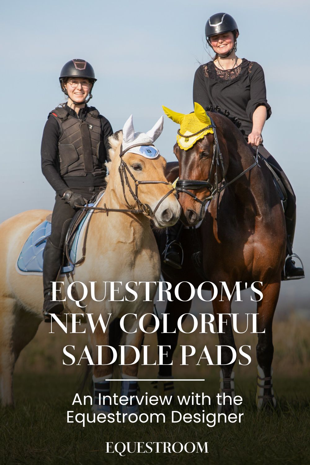 Equestroom's New Colorful Saddle Pads for English Riders