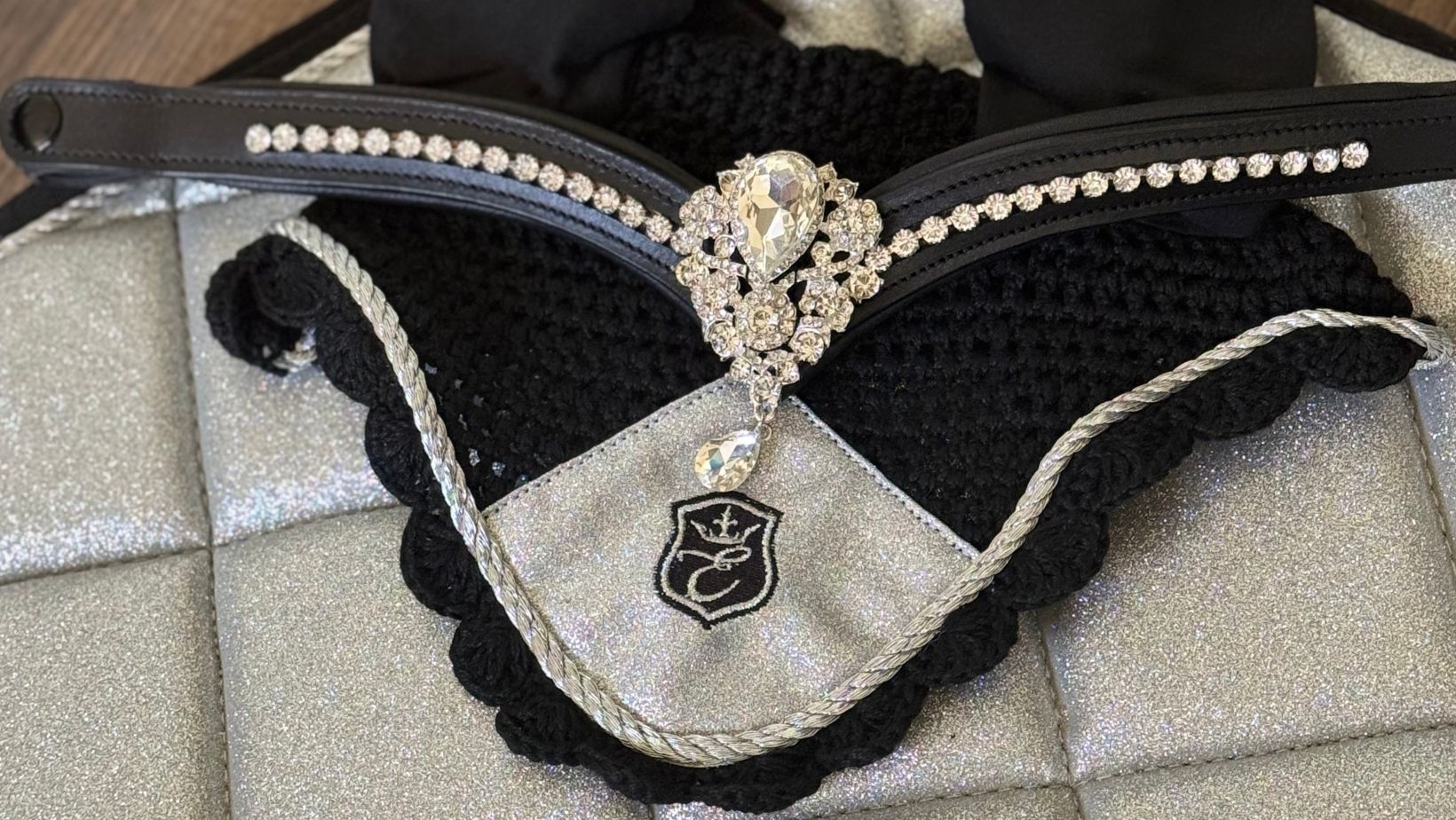 Royal Silver Saddle Pad Set