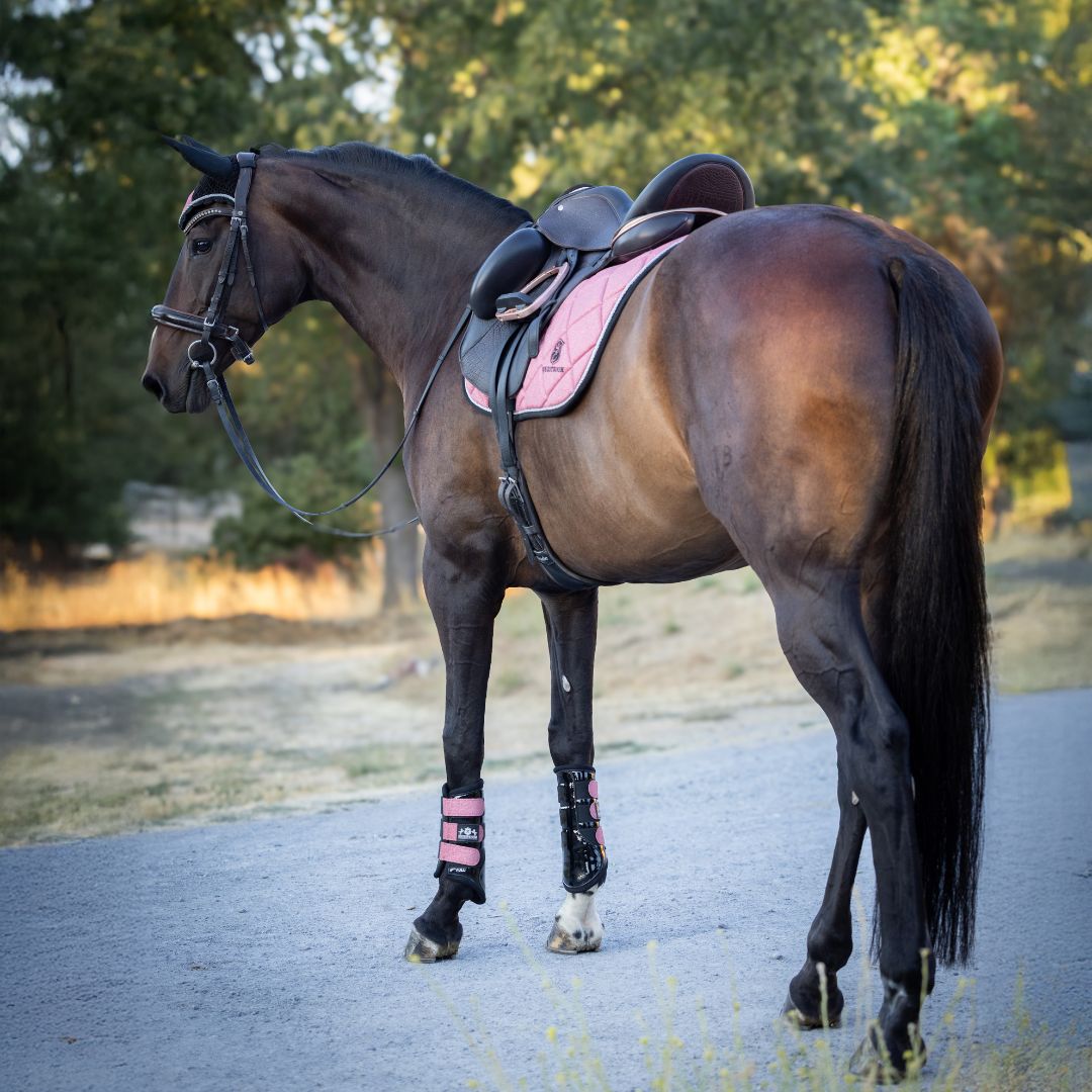 Rose Quartz Saddle Pad Set