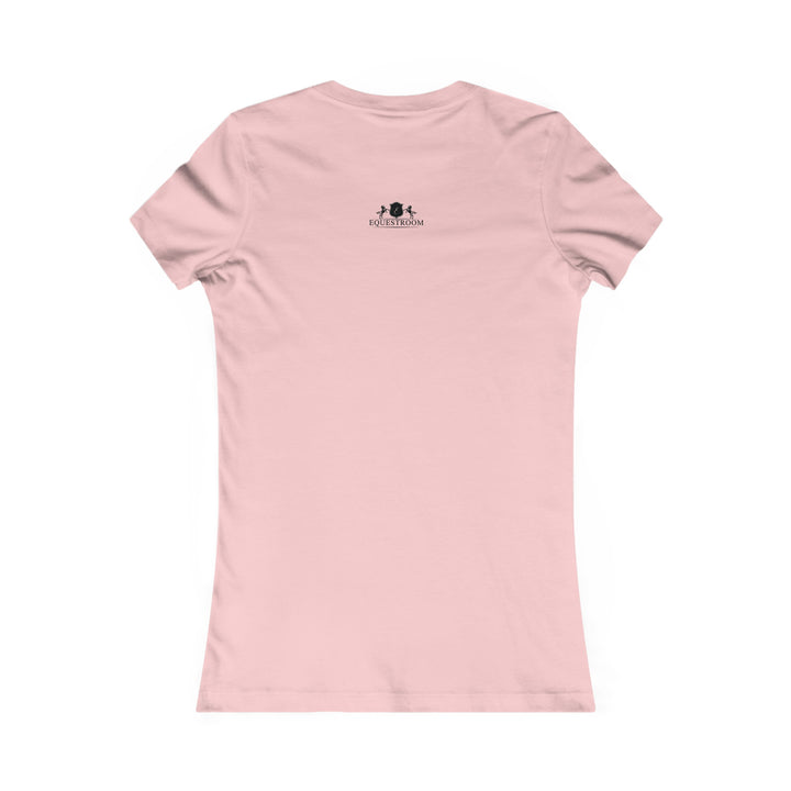 Dressage Dreamer: Women's 'Manifest Piaffe' Horse Themed T-Shirt