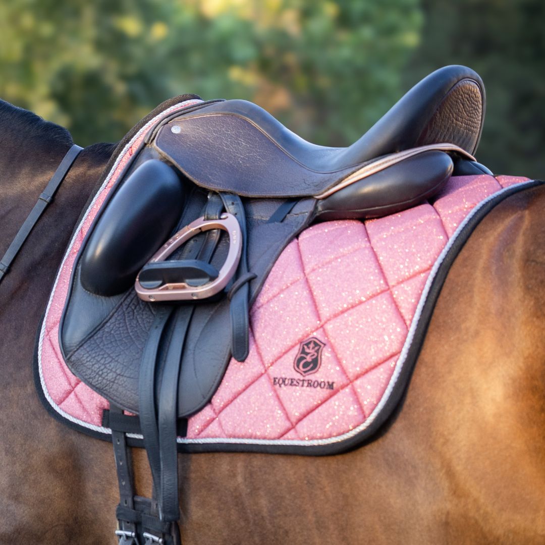 Rose Quartz Saddle Pad Set