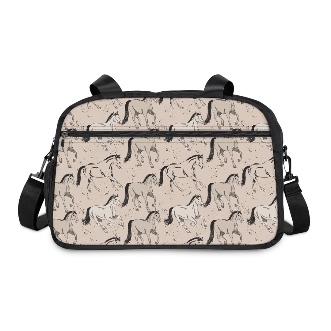 Herd Collection Equestrian Gym & Barn Bag – Limited Edition Jasmin Elizabeth Art | Organizer for Riders, Helmets & Gear
