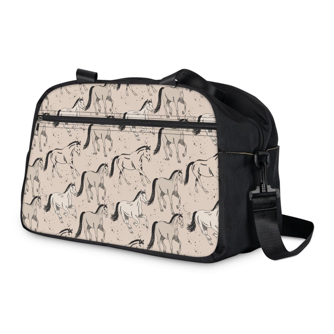 Herd Collection Equestrian Gym & Barn Bag – Limited Edition Jasmin Elizabeth Art | Organizer for Riders, Helmets & Gear