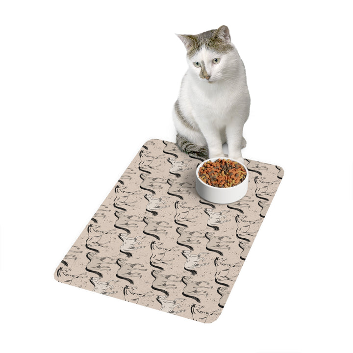 Equestroom & Jasmin Elizabeth Artist Collab— Non-Slip Feeding Mat for Dogs & Cats