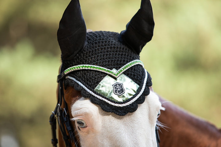 Green Lily Saddle Pad Set