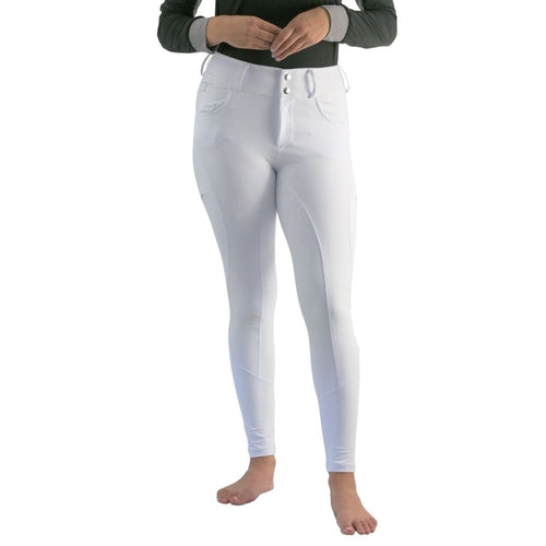 White Just Right Summer Breeches