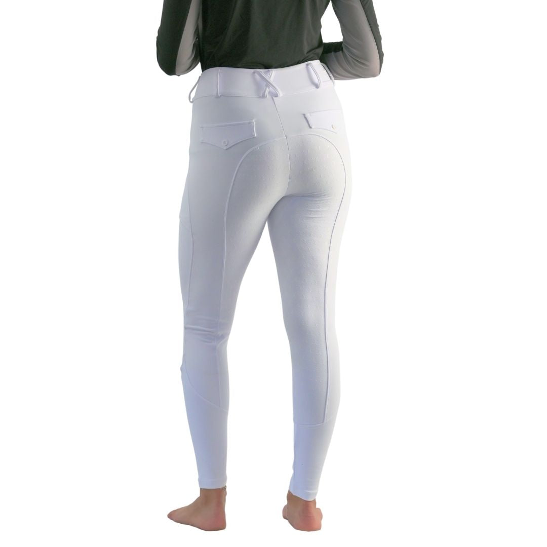 White Just Right Summer Breeches