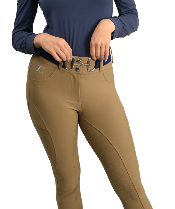 Beige Just Right Summer Breeches
