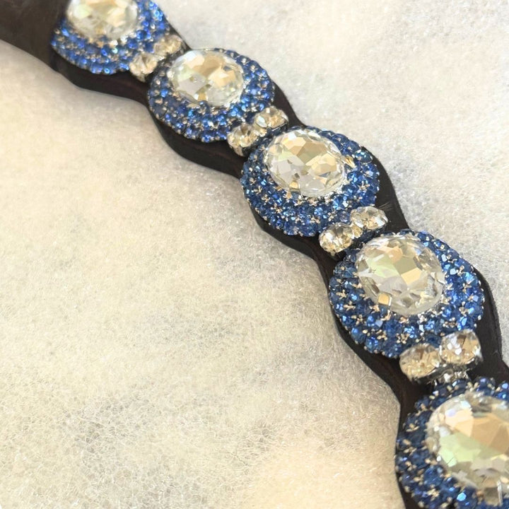 Majorelle Blue Ultra Bling Browband
