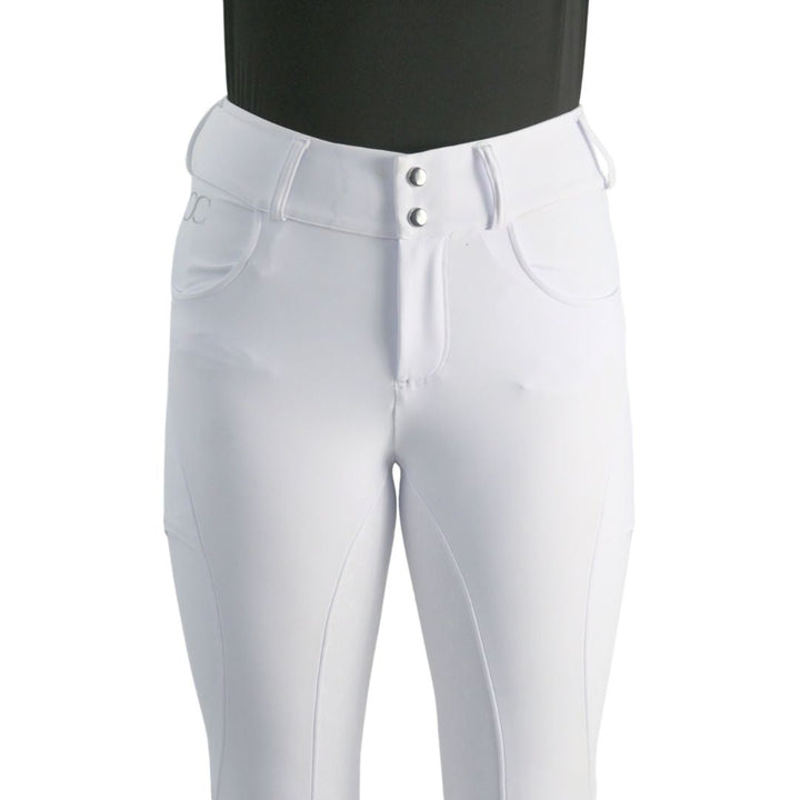 White Just Right Summer Breeches