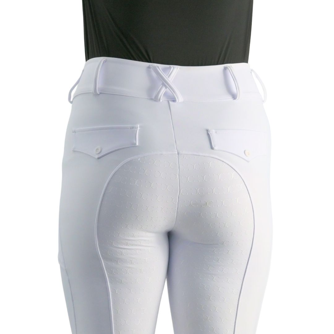 White Just Right Summer Breeches
