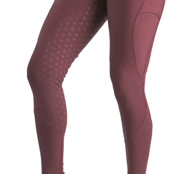 Burgundy Just Right Summer Breeches