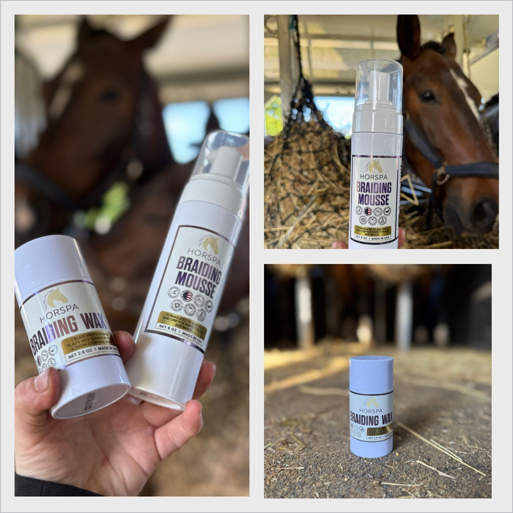 Horse Braiding and Plaiting Wax 2.6 oz