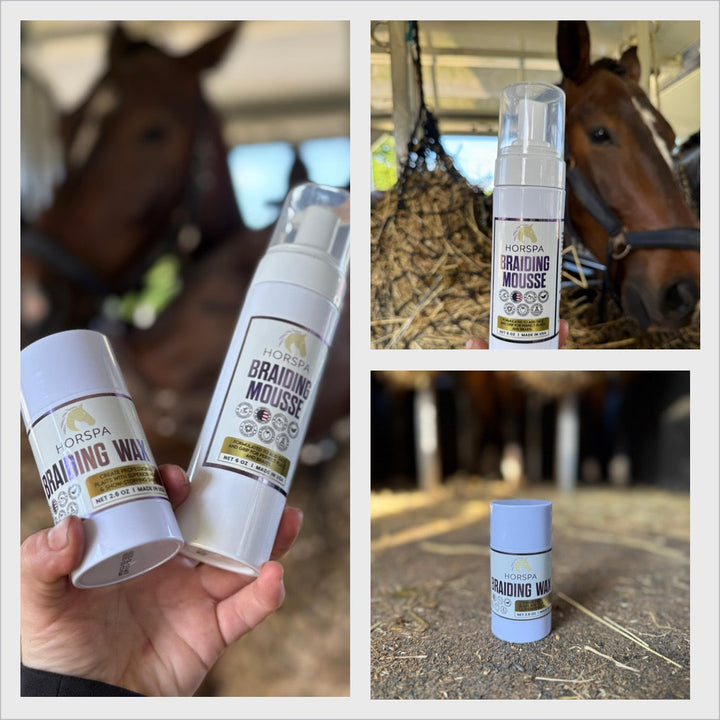 Horse Braiding and Plaiting Wax 2.6 oz