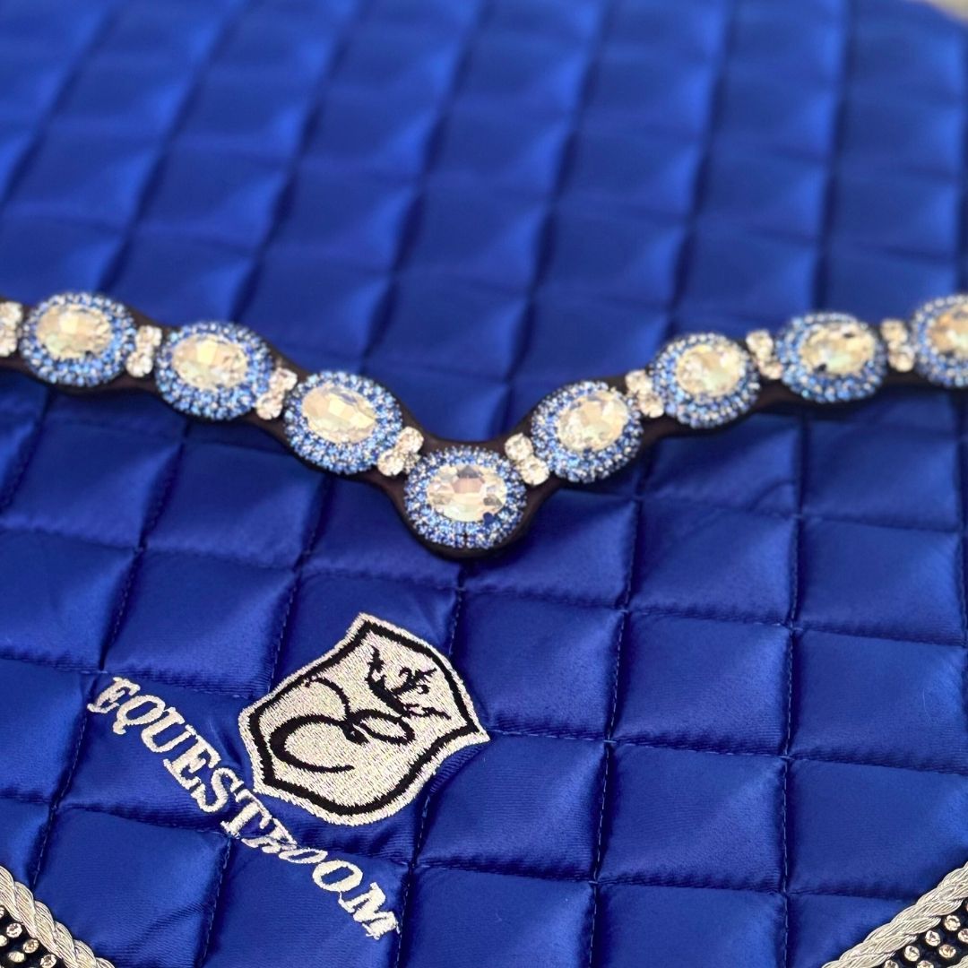 Majorelle Blue Ultra Bling Browband