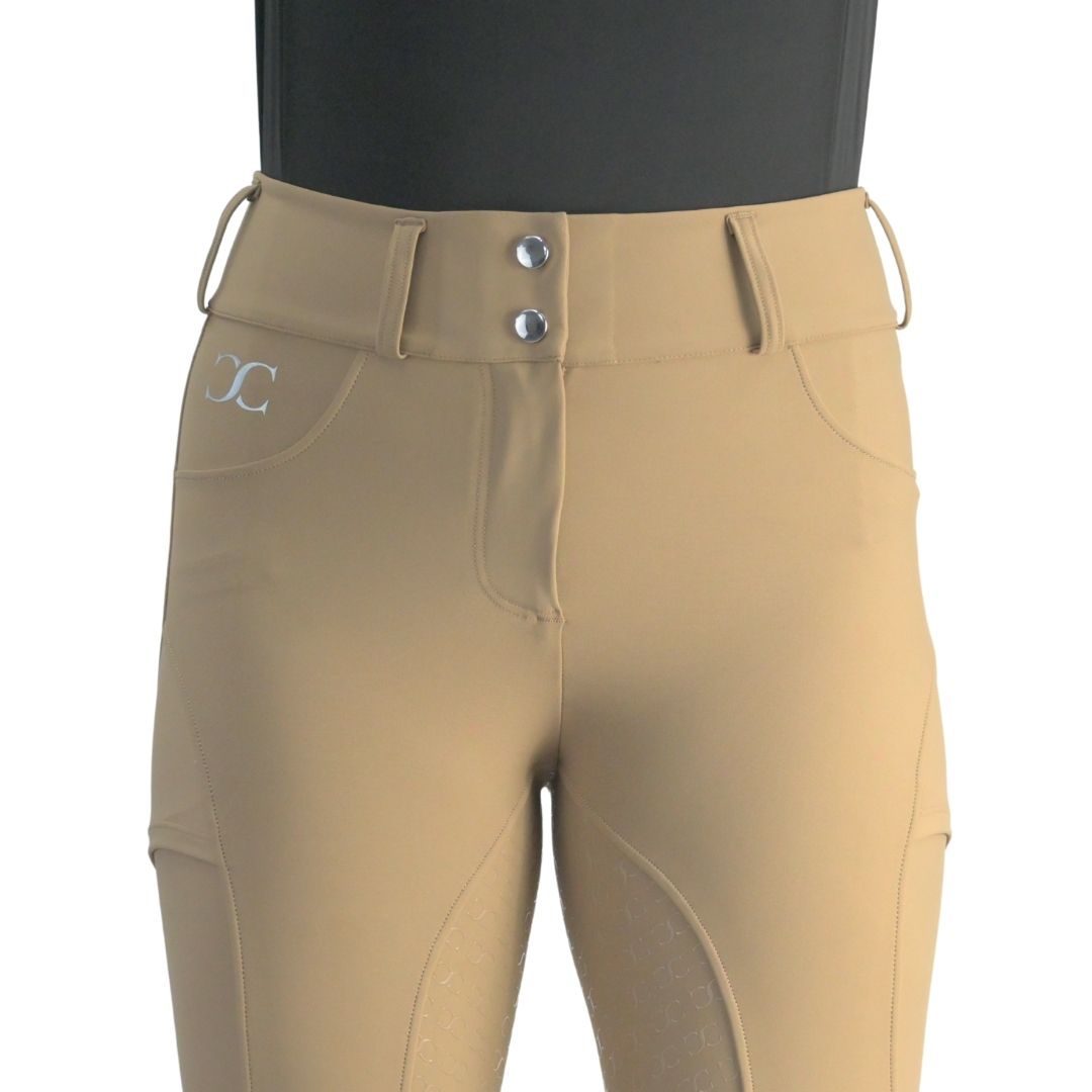 Beige Just Right Summer Breeches