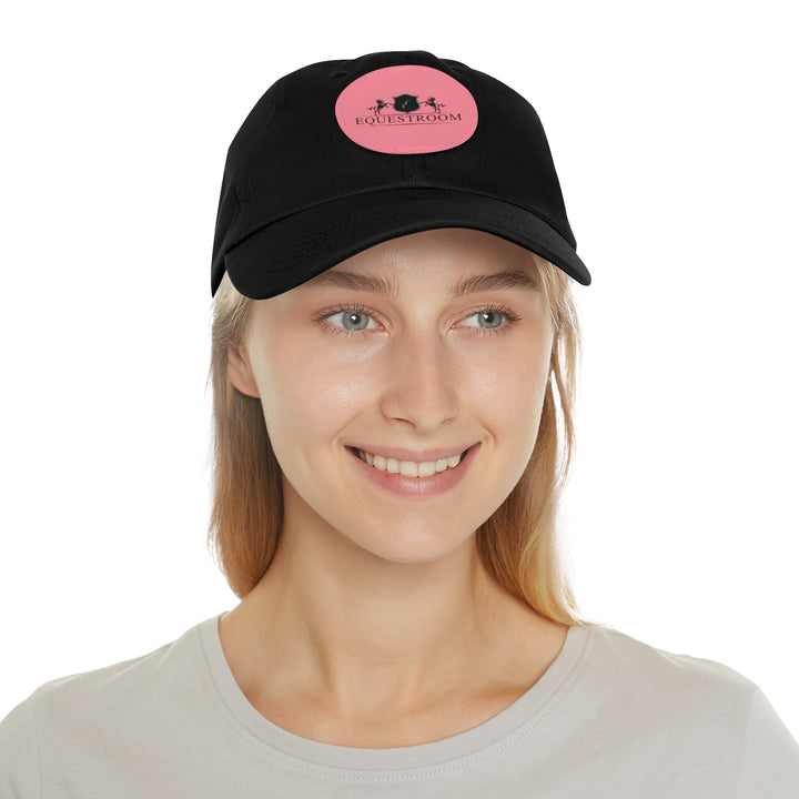 Achieve Equestrian Elegance: Equestroom Horse Logo Baseball Hat