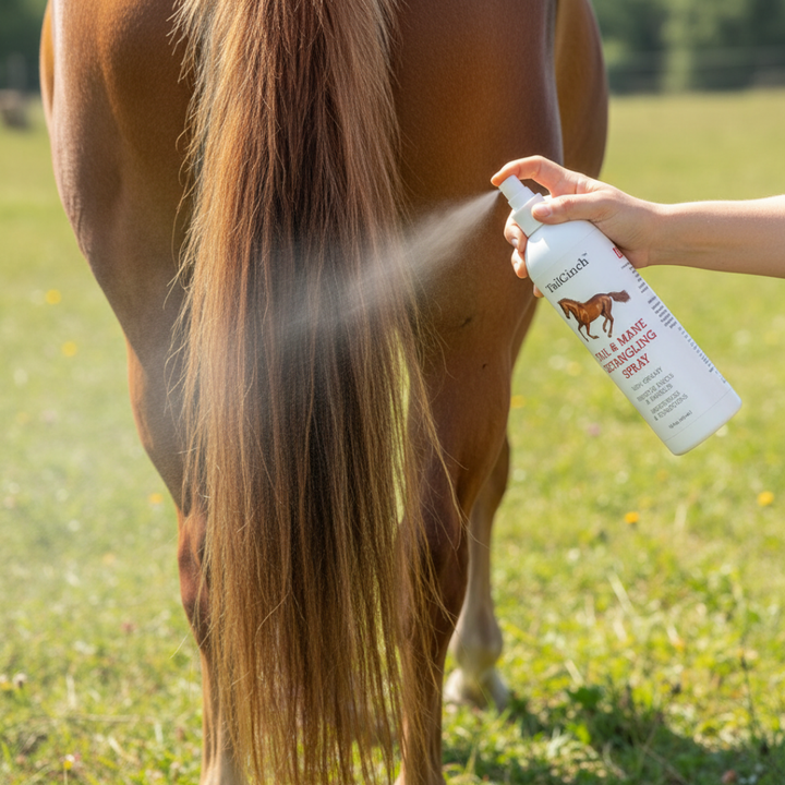 Mane & Tail Detangler – Silky Shine, Effortless Grooming, Naturally Kind