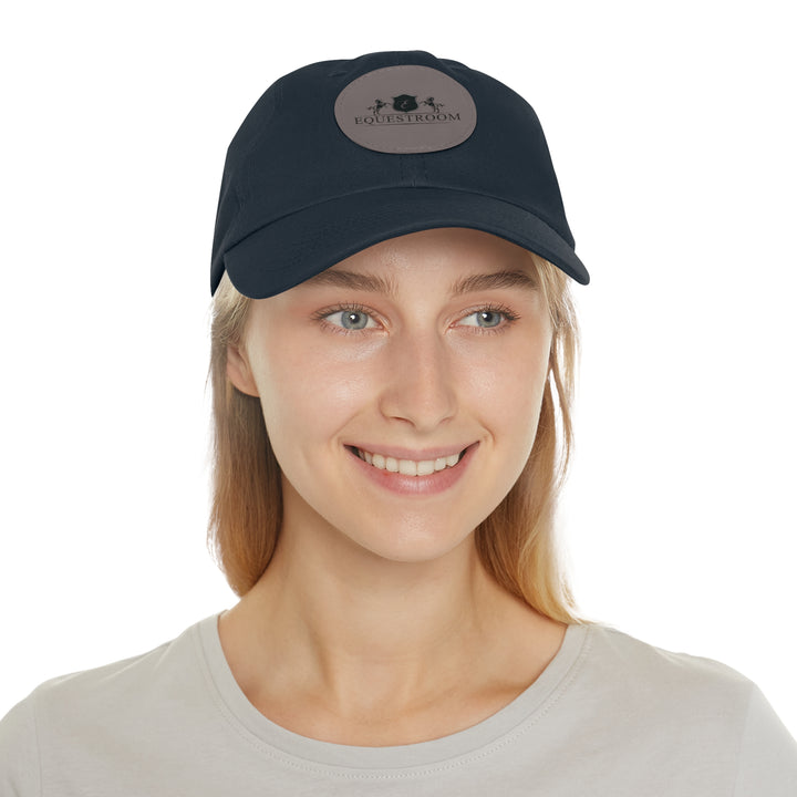 Achieve Equestrian Elegance: Equestroom Horse Logo Baseball Hat