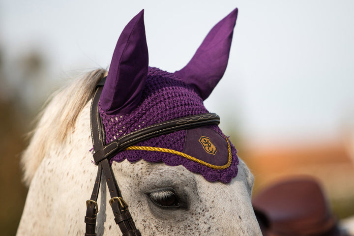 Dark Orchid Saddle Pad Set