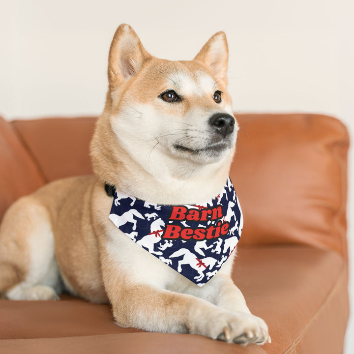 Holiday Horse Design Pet Bandana