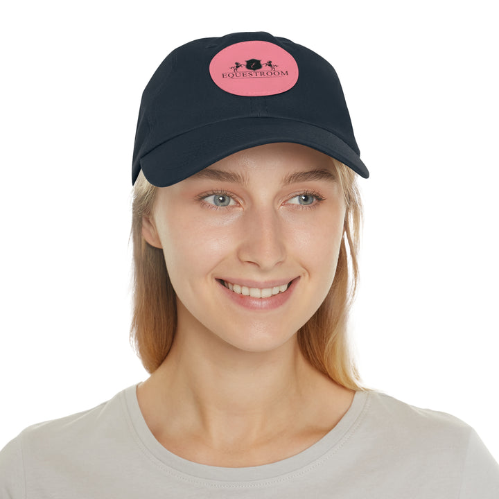 Achieve Equestrian Elegance: Equestroom Horse Logo Baseball Hat