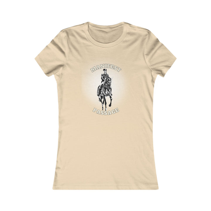 Gallop to Greatness: Women's 'Manifest Passage' Horse Themed T-Shirt