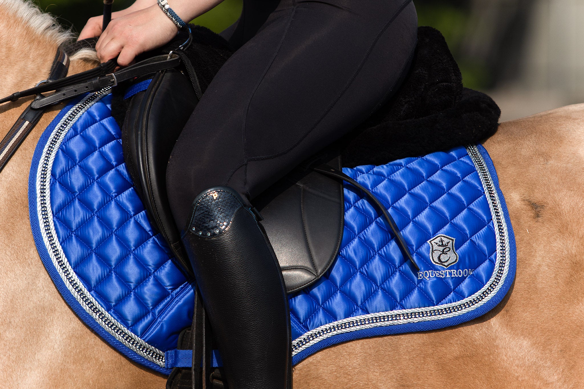 Majorelle Blue Saddle Pad Set – Equestroom