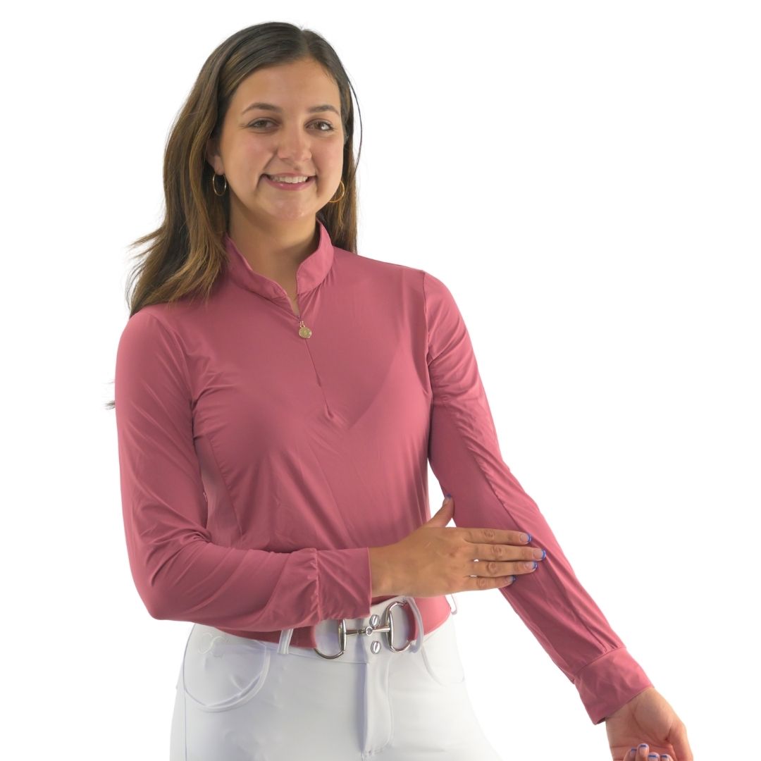 Cool and Comfortable Rose Riding Sun Shirt