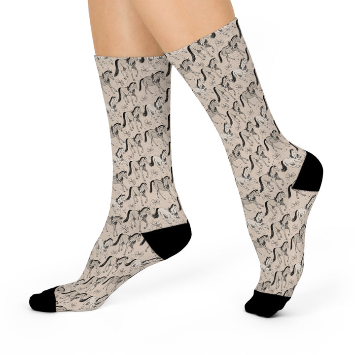 Equestroom x Jasmin Elizabeth – Holiday Herd Artist Collection Riding Socks