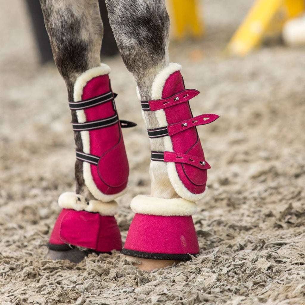 Raspberry Fizz Open-front Boots