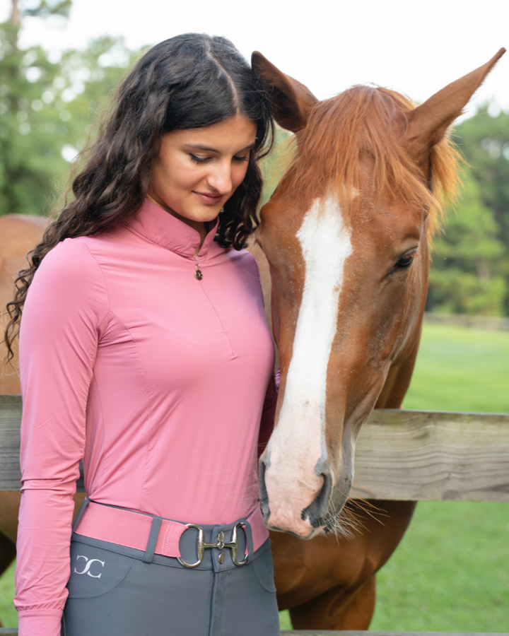 Cool and Comfortable Rose Riding Sun Shirt