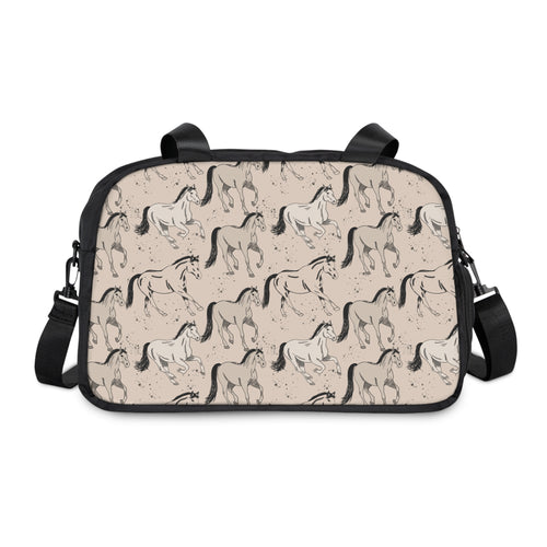 Herd Collection Equestrian Gym & Barn Bag – Limited Edition Jasmin Elizabeth Art | Organizer for Riders, Helmets & Gear