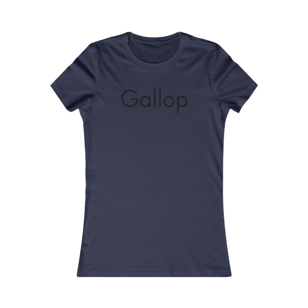 Gallop Equestrian T-Shirt – Women's Favorite Comfortable Horse Riding Tee