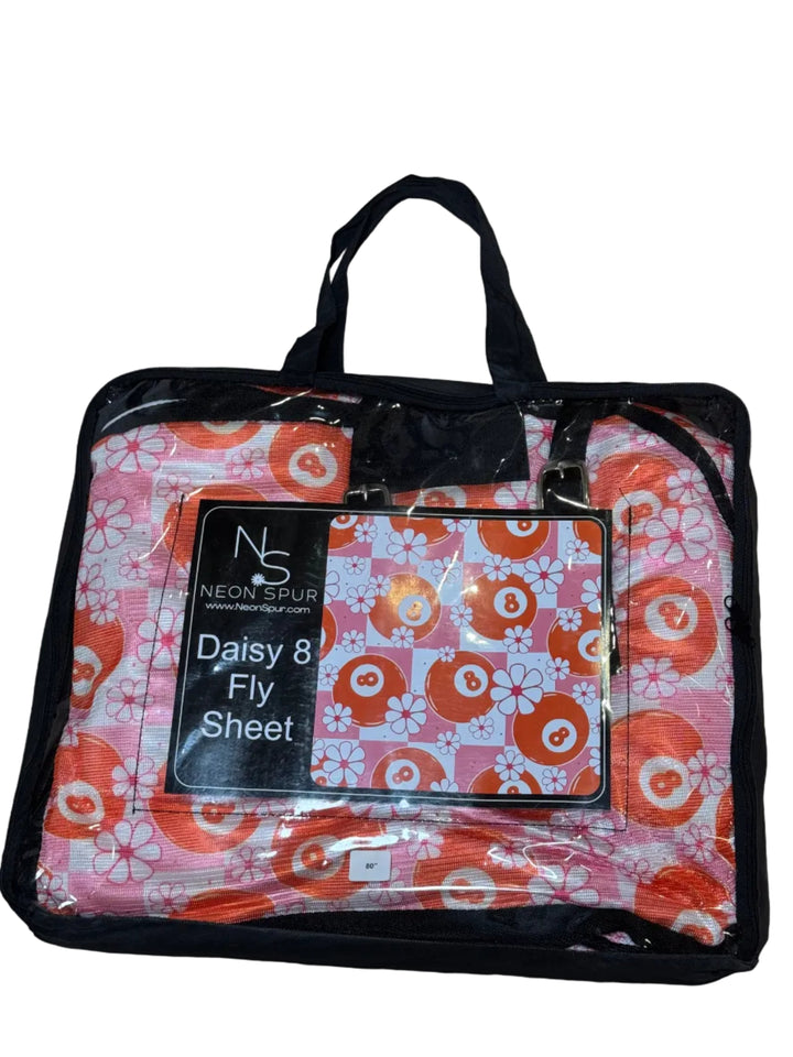 Premium Mesh Fly Sheet w/ Removable Neck Cover Daisy 8