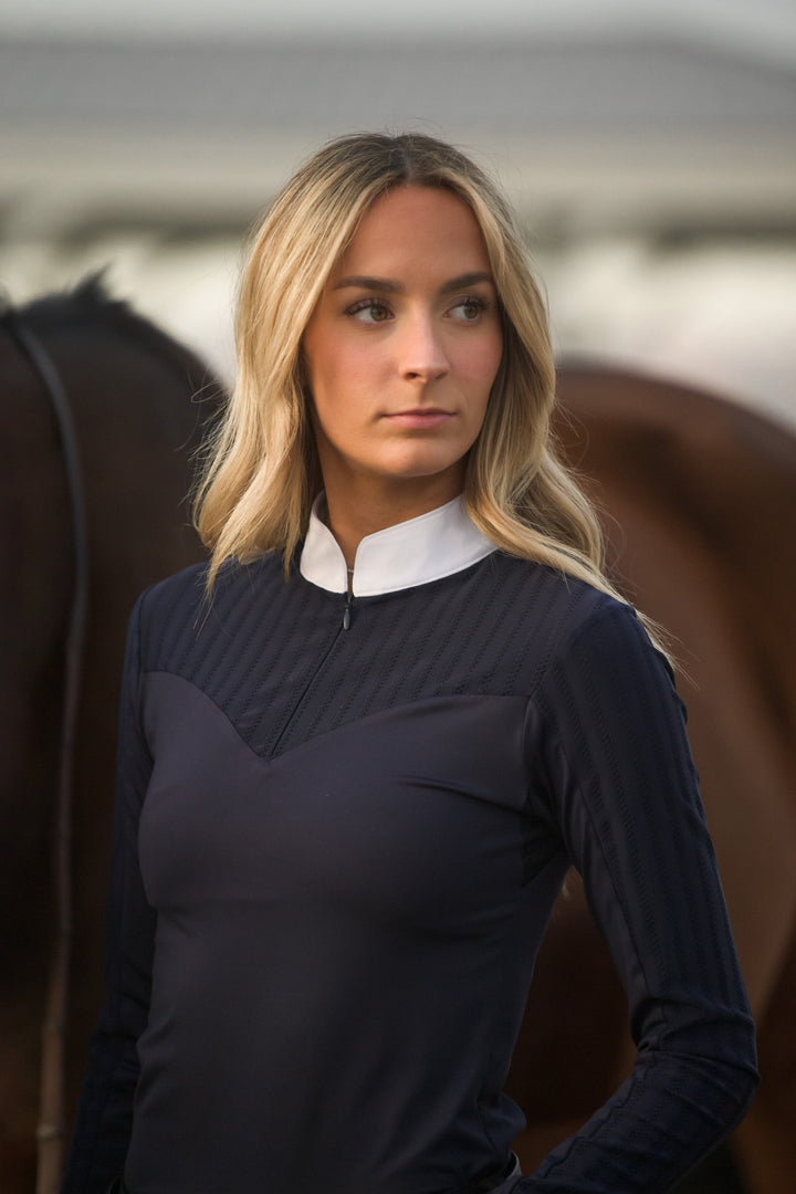 LOLLY Performance Horse Show Shirt - Long Sleeve