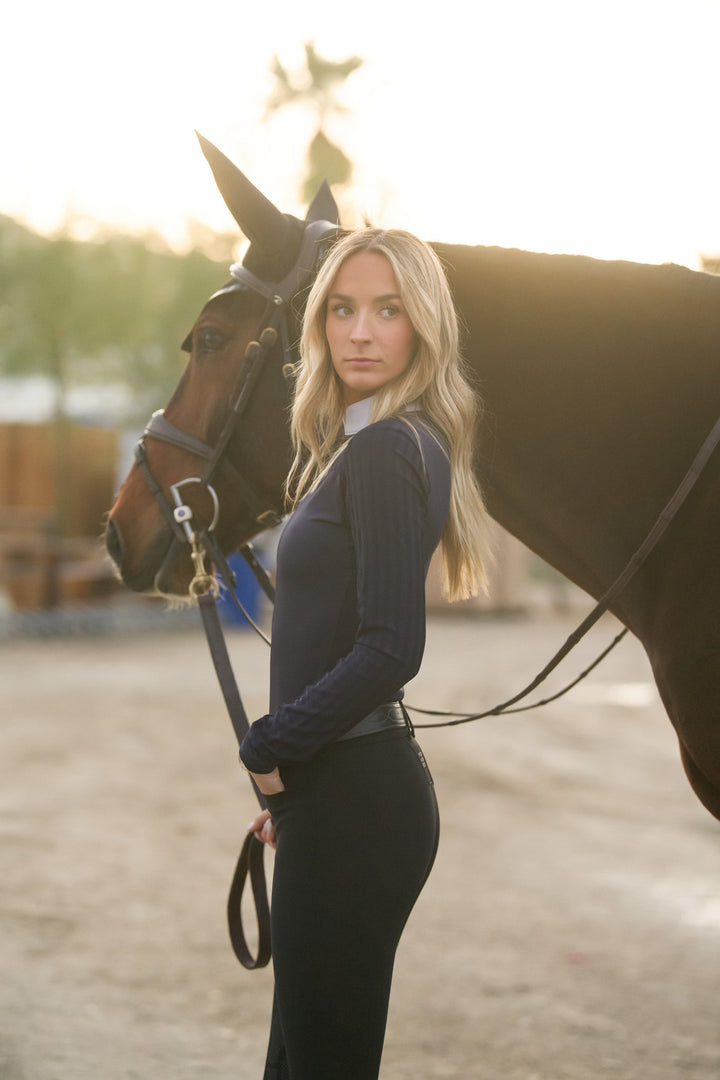 LOLLY Performance Horse Show Shirt - Long Sleeve