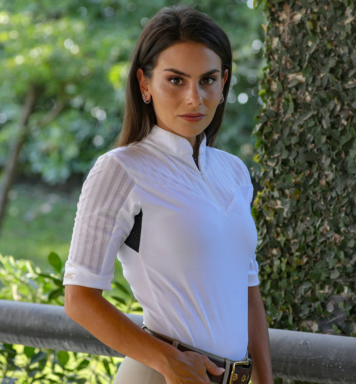 LOLLY Performance Horse Show Shirt - Short Sleeve