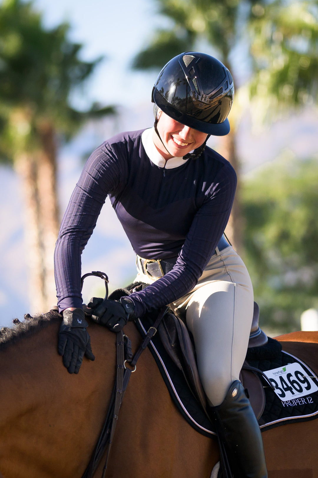 LOLLY Performance Horse Show Shirt - Long Sleeve