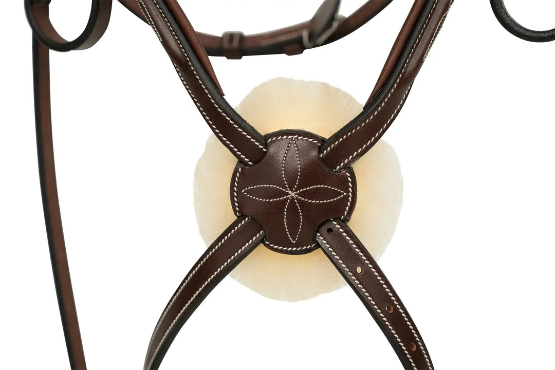 Equestrian Sedgwick Leather Padded Monocrown Figure 8 Bridle