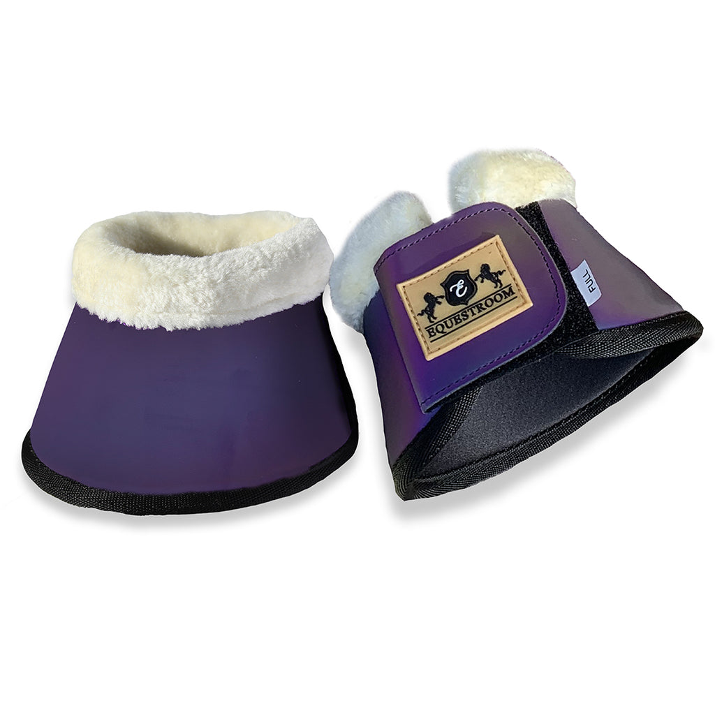SHOWMAN PAR BOTAS DE CAMPANA ELITE EQUINE MEDIANAS (ROJO SHOWMAN PAR BOTAS DE CAMPANA ELITE EQUINE MEDIANAS (ROJO