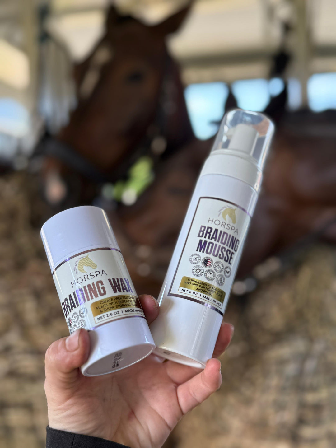Horse Braiding and Plaiting Wax 2.6 oz