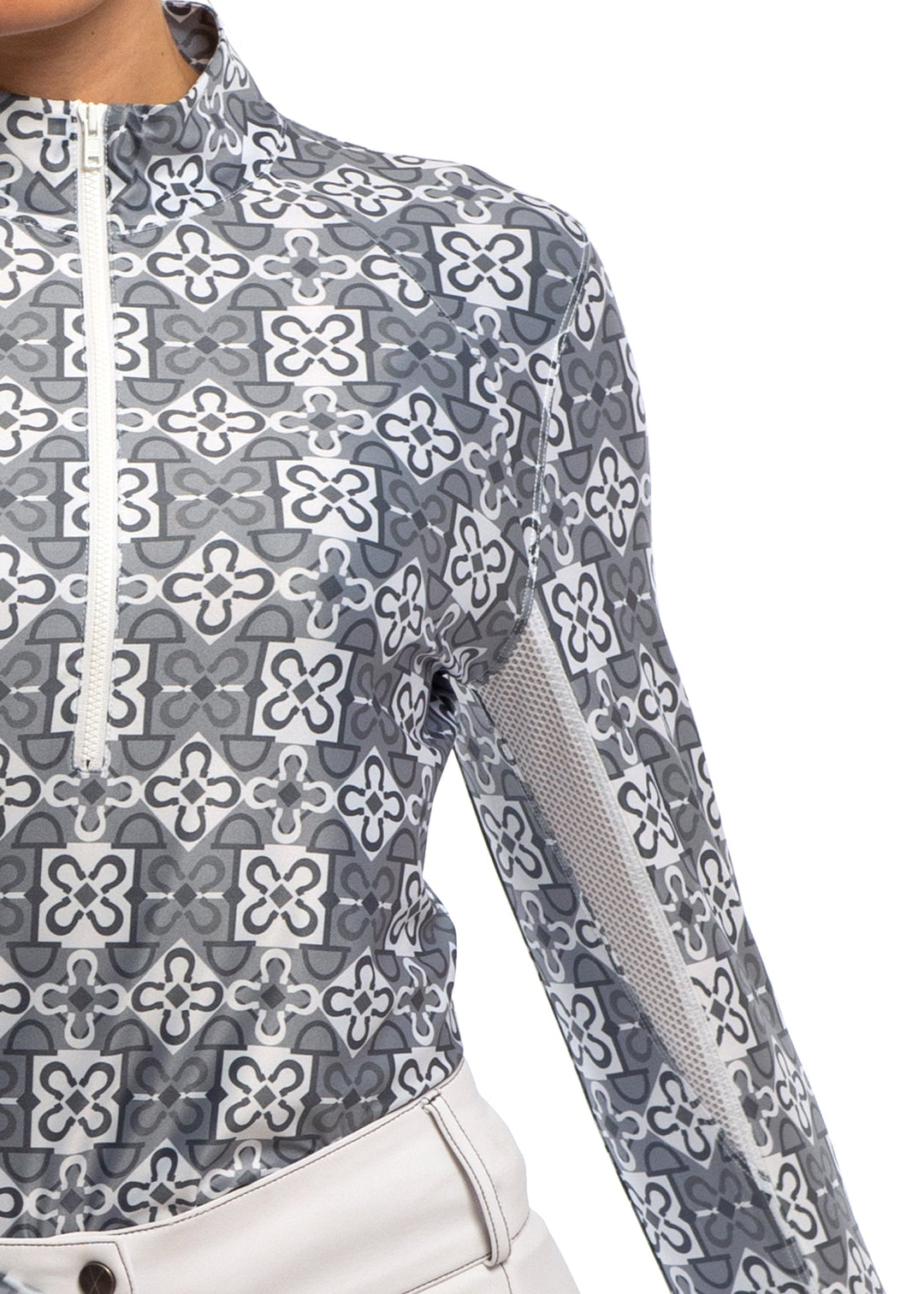 5 Star Long Sleeve Equestrian Show Shirt Printed